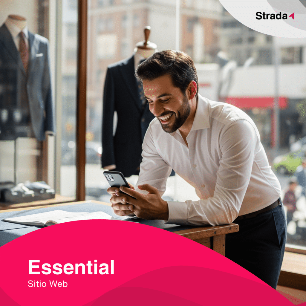 Sitio Web Essential Strada Marketing CA